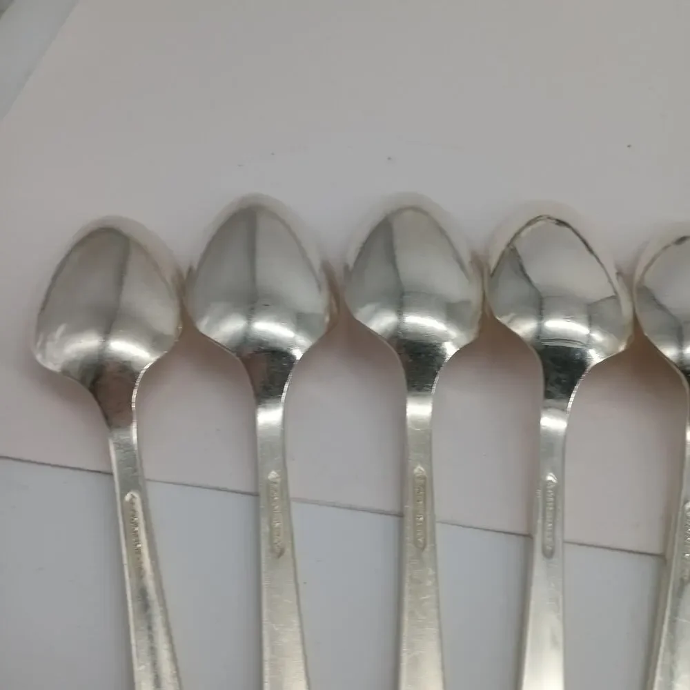 8X Tbsp Oneida CORONATION Silverplate Table Spoons Flatware